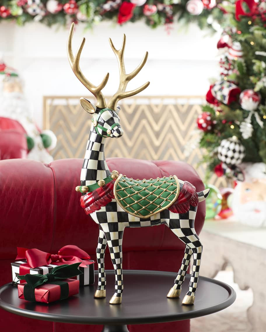 MacKenzie-Childs Nick's Pick Deer Standing Decor | Neiman Marcus