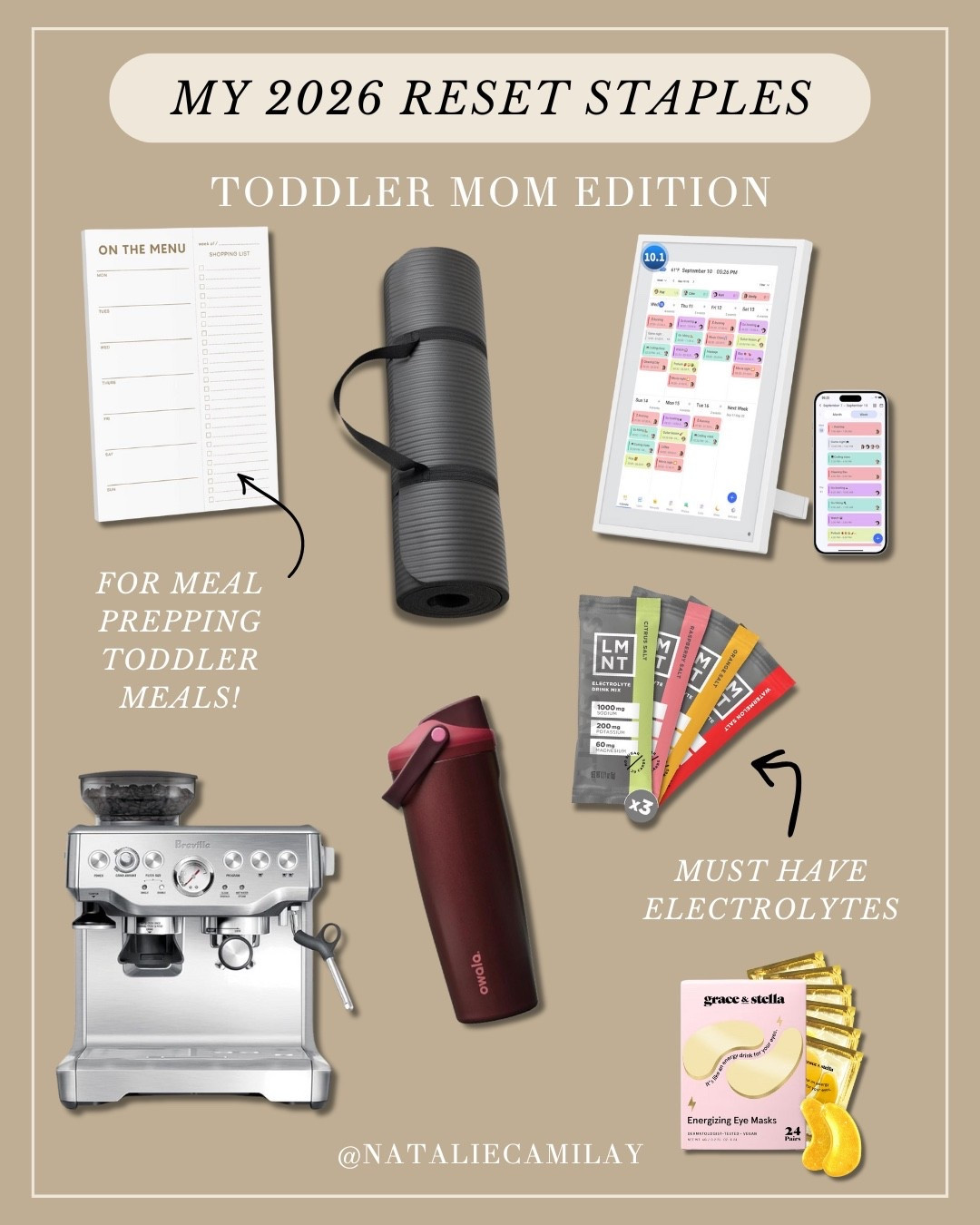 My 2026 reset staples as a busy mom!

#LTKmorningroutine #LTKfitnessgoals #LTKmomlife