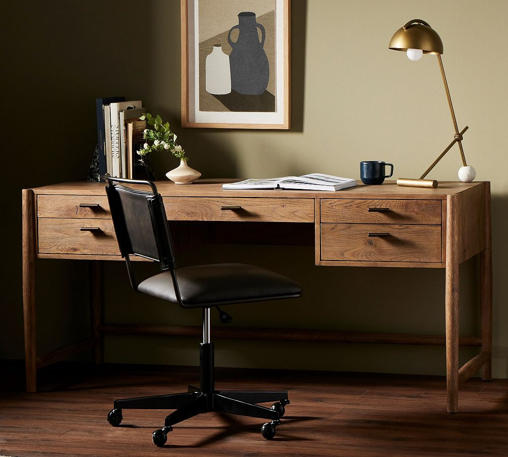 Eileen Writing Desk with Drawers (67.5") | Williams-Sonoma