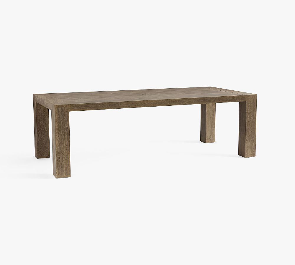 Rockport Metal Rectangular Outdoor Dining Table (76"-96") | Pottery Barn (US)