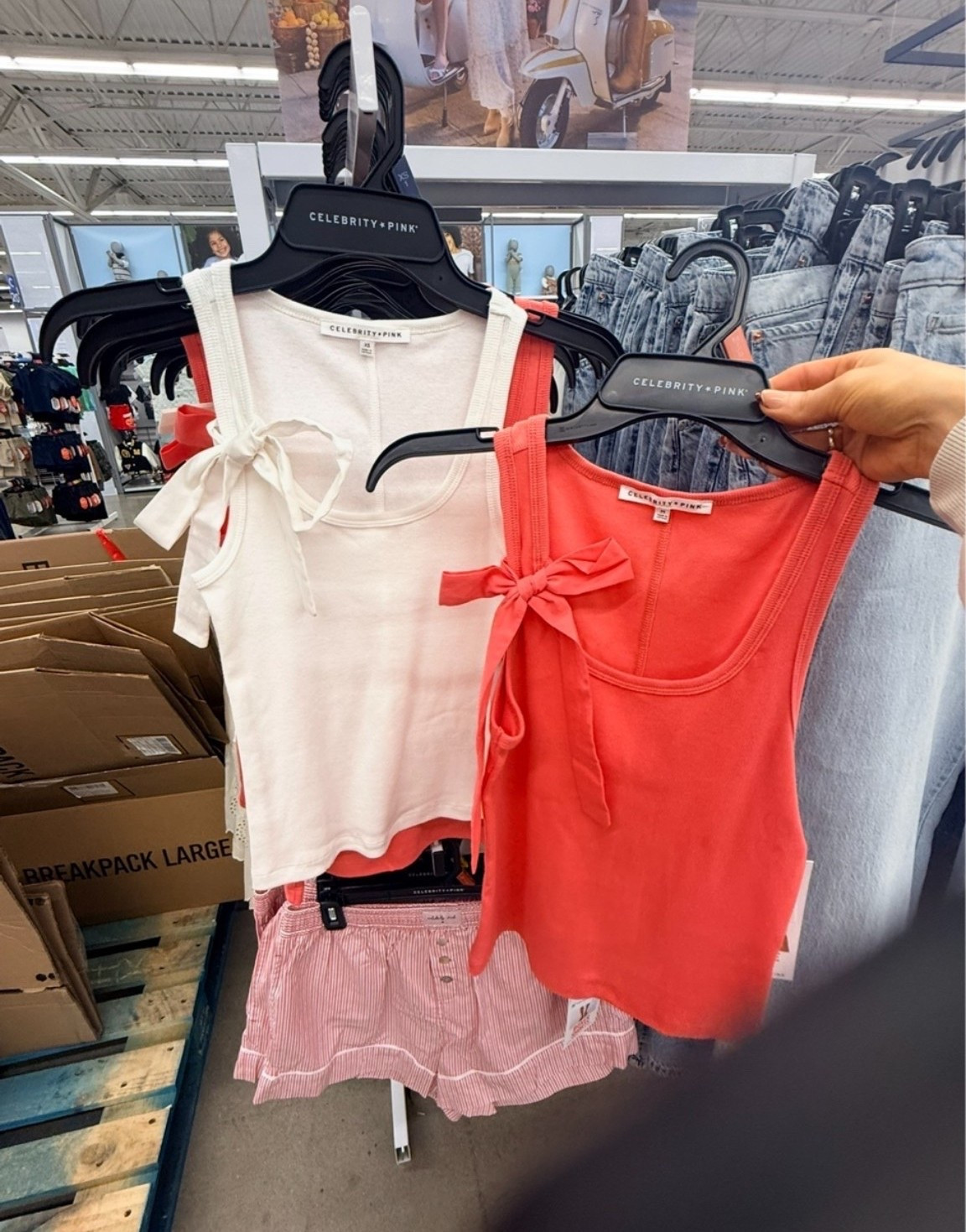Cute $14 ribbed tank tops (bow is removable) from Walmart! 


#walmart #walmartfashion #walmartstyle #walmartfinds #walmartarrivals #summer #summerfashion #summerstyle #summeroutfit #timeandtru #noboundaries #maddennyc #celebritypink #walmartoutfit #walmartoutfitidea #ootd #outfitidea #styling #summeroutfit #tanktop #top #casual #casualoutfit #outfitinspo #affordablefashion

#LTKootd #LTKgrwm #LTKdayinmylife