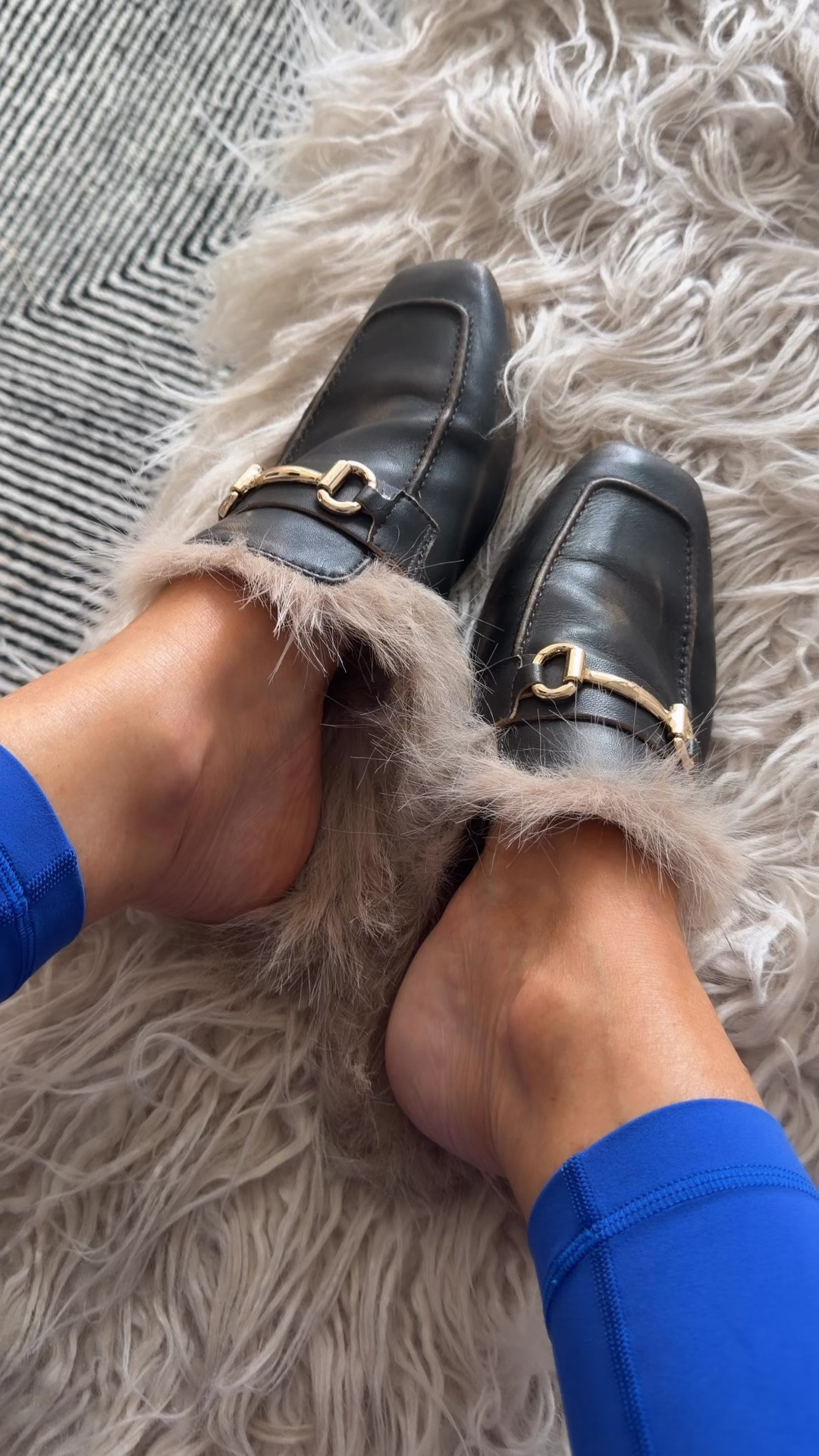 The Steve Madden slip on mules with fur! Love them!

#LTKOver40