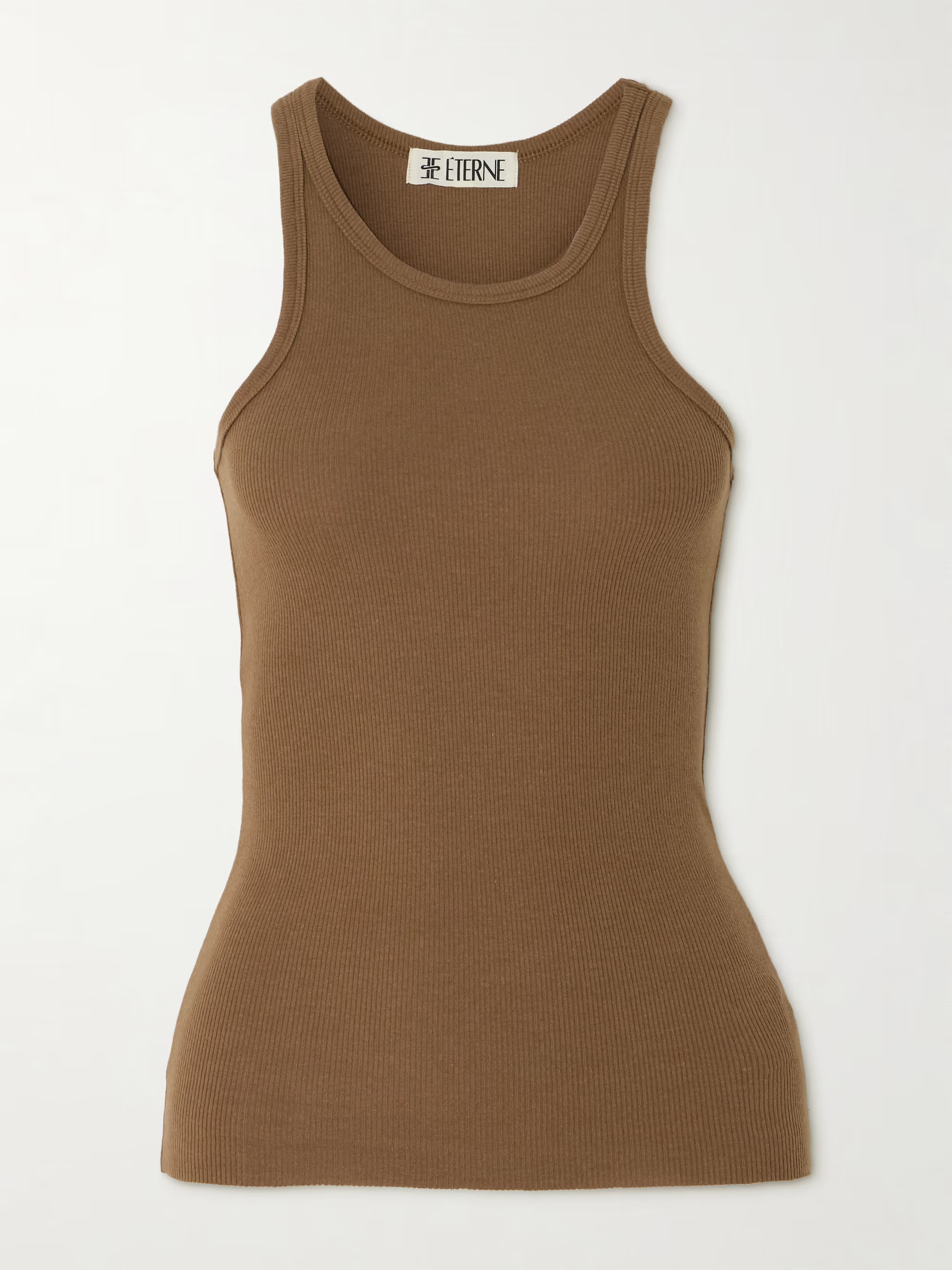 Ribbed stretch-jersey tank | NET-A-PORTER (US)