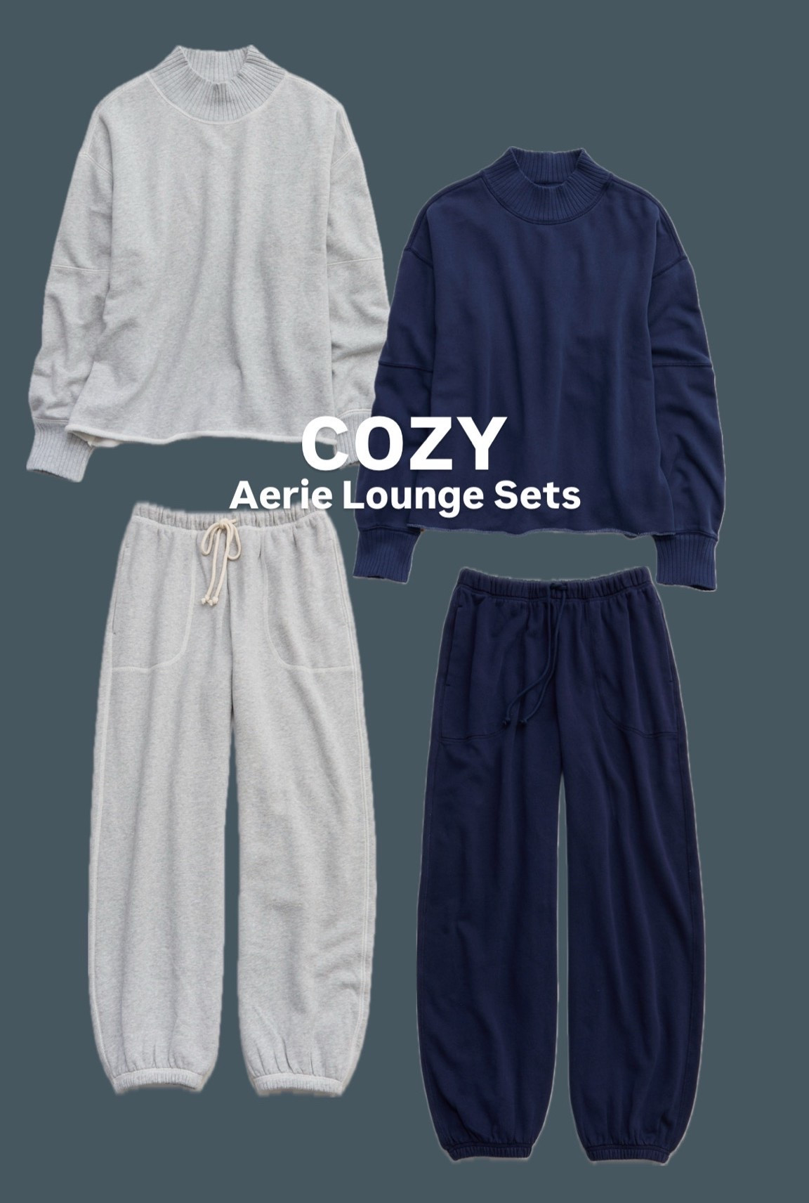 Cozy Aerie lounge sets for fall !!! 🍁
