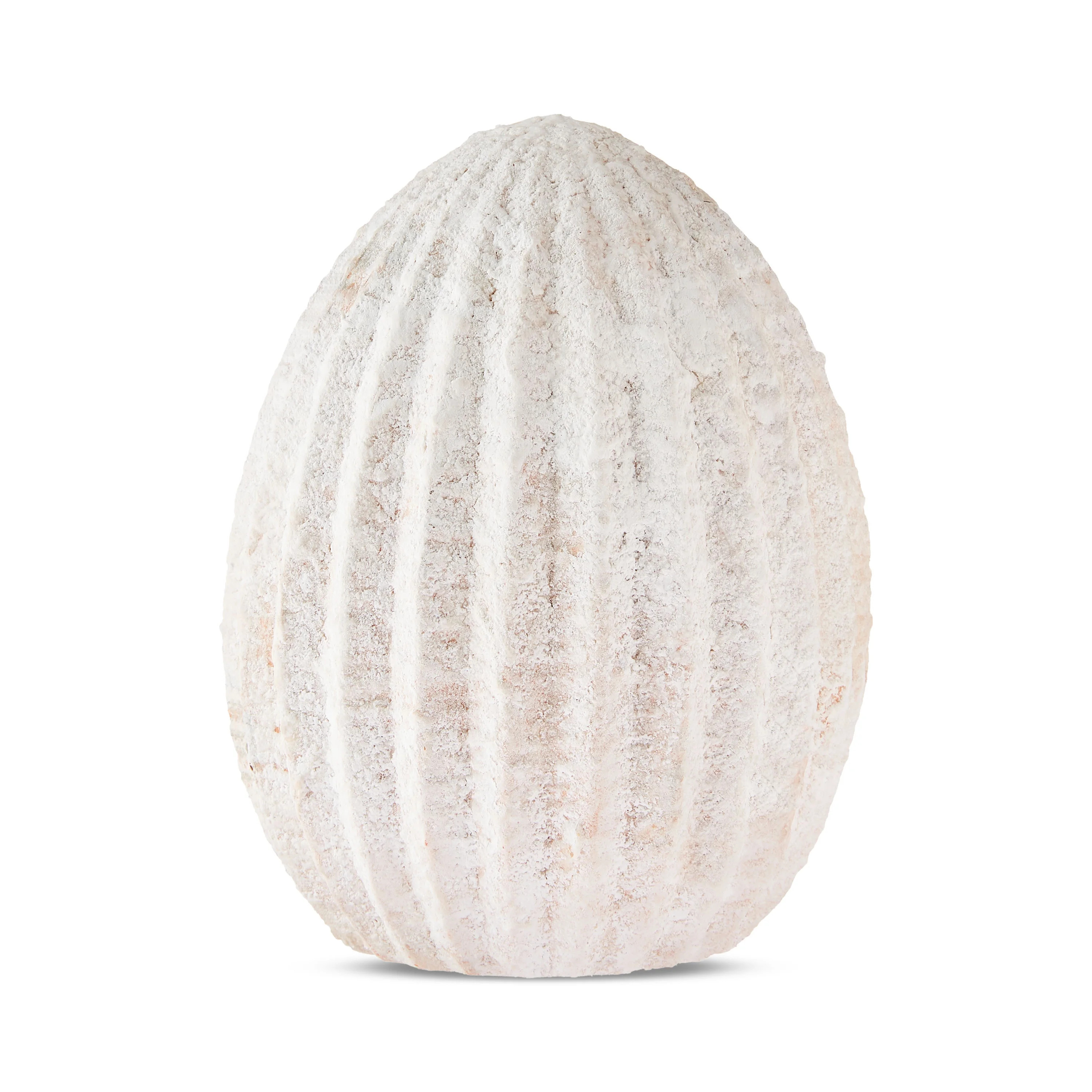 Large White Teracotta Egg, 6.6 inch, by My Texas House - Walmart.com | Walmart (US)
