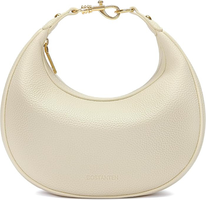 BOSTANTEN Crossbody Purse Crescent Shoulder Bags for Women Trendy Vegan Leather Clutch Handbag Re... | Amazon (US)
