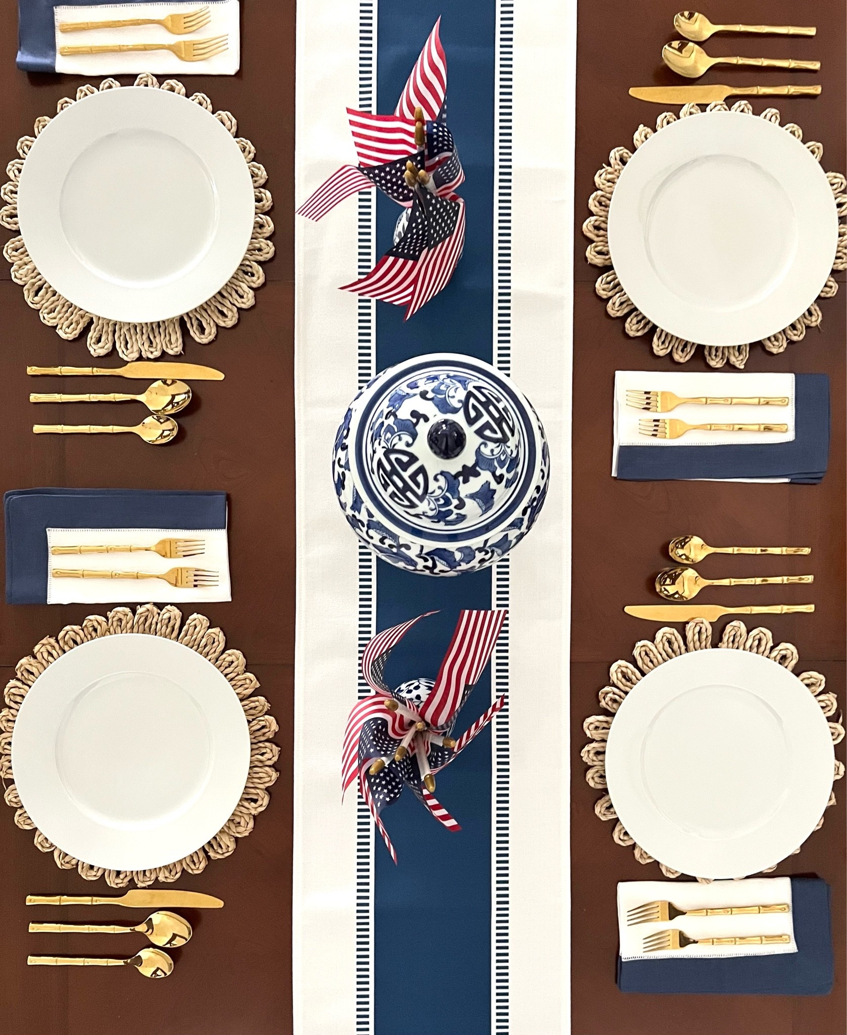 Summer table | summer decor | July 4th table | Independence Day Decor | Blue and White plates | Fourth of July decor | USA decor | early summer | Patriotic decorations | Red White Blue decor | home decor | classic home | modern home | coastal home | preppy style | southern home | southern charm | southern living | summer decorations | summer style | summer

🇺🇸🇺🇸🇺🇸🇺🇸🇺🇸🇺🇸🇺🇸🇺🇸🇺🇸🇺🇸🇺🇸
#july4th #july4thdecor #homedecor #happyfourth #happyfourthofjuly #independenceday #patrioticdecor #redwhiteandblue #festivedecor #USA #america #americanstyle #americanflag #fourthofjuly #amazonhome #amazonhomefinds #amazonhomedecor #founditonamazon #street2beachstyle

#LTKSeasonal #LTKOver40 #LTKSaleAlert #LTKMothersDay #LTKHome