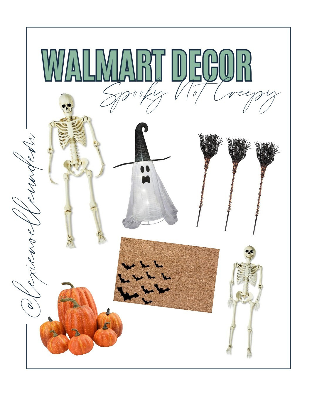 Spooky not creepy outdoor Halloween decor. Perfect for simple Halloween touches 

#LTKHome #LTKSeasonal #LTKFindsUnder100