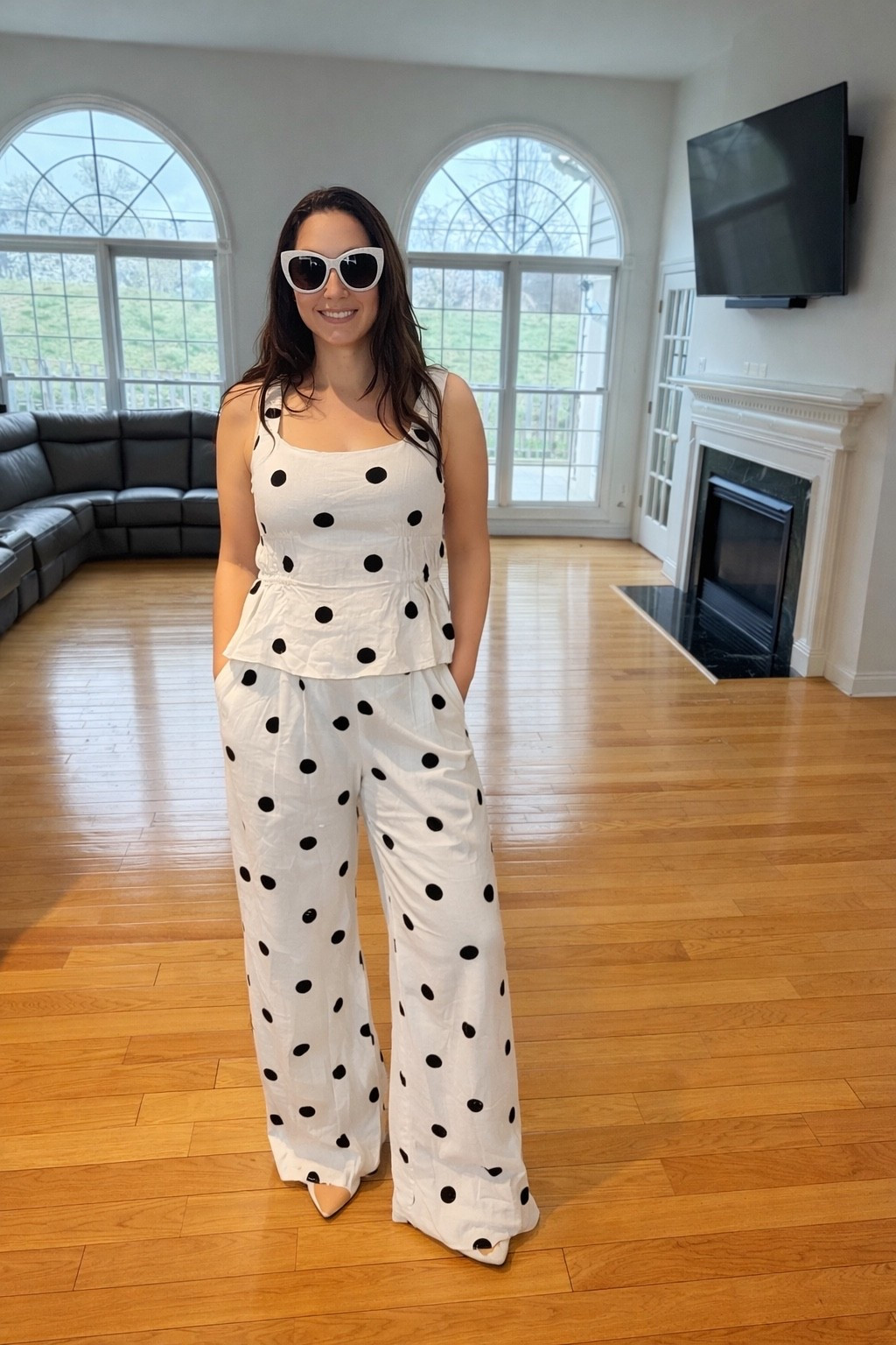 This set is on sale now at Target! Looks much more luxurious then the price suggests and polka dots are such a trend now!  @Target 

#LTKdayinmylife #LTKSeasonal #LTKSaleAlert