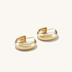Chunky Hoops - $85 | Mejuri (Global)
