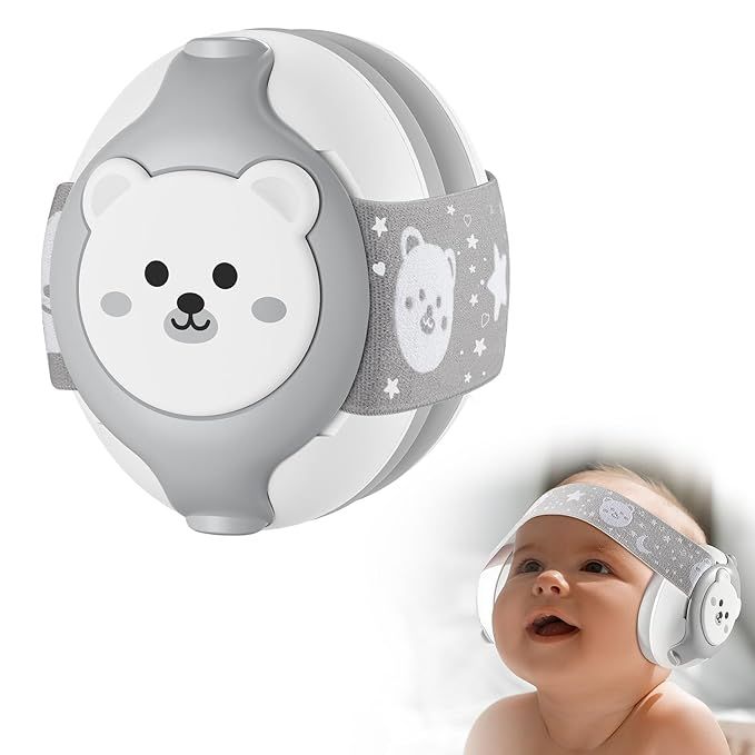 Baby Headphones-Infant Ear Protection for Babies 0-36 Months,Baby Earmuffs with Little Bear Desig... | Amazon (US)