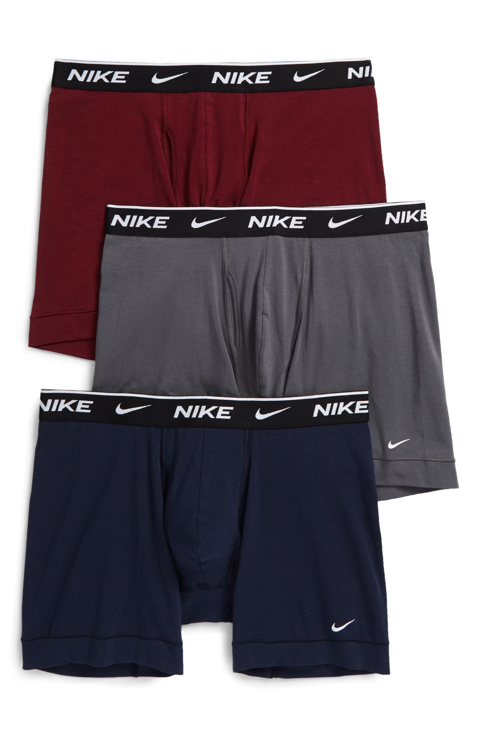 Dri-FIT Everyday Assorted 3-Pack Performance Boxer Briefs | Nordstrom