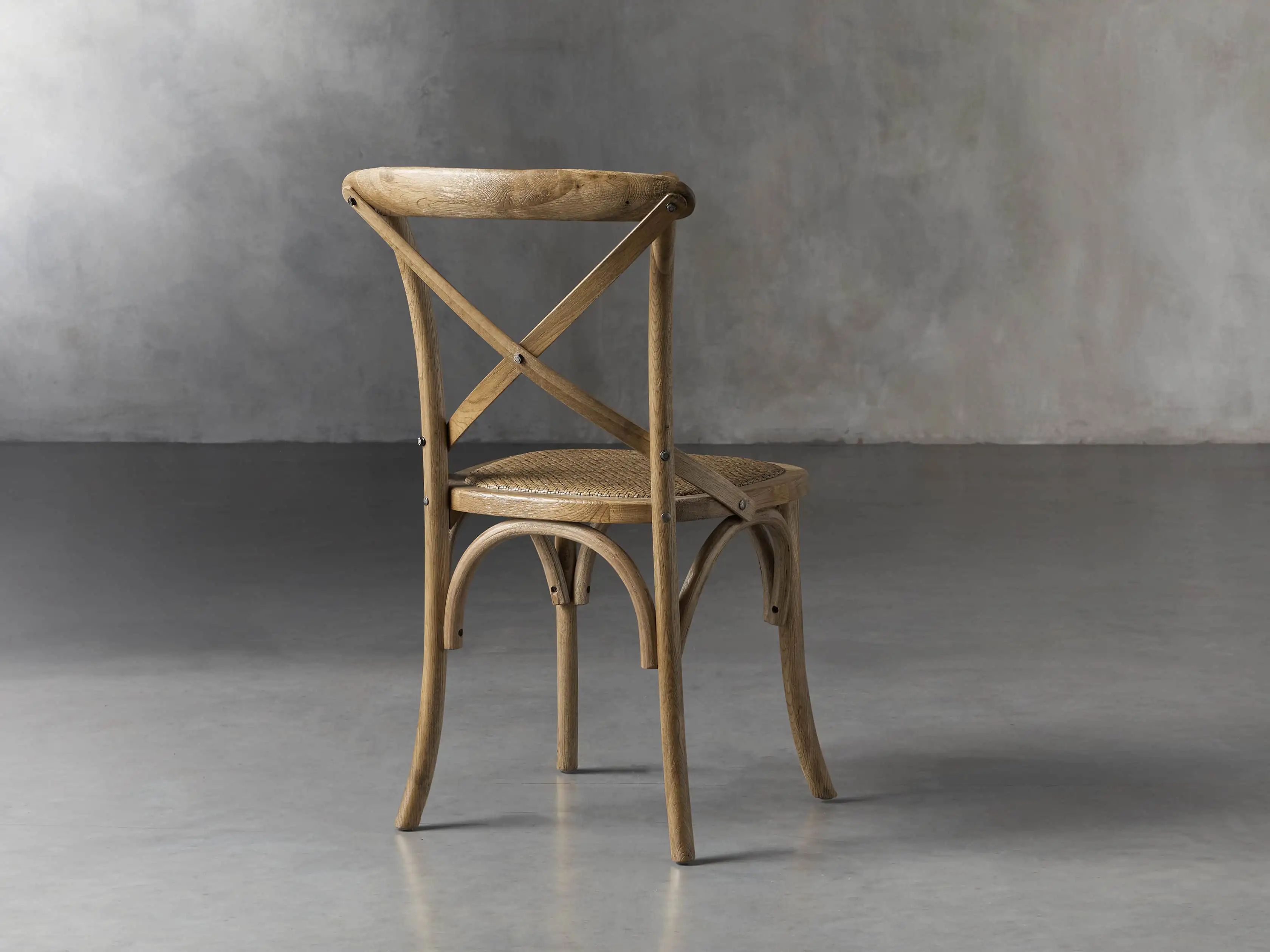 Cadence Dining Chair with Rattan Seat | Arhaus