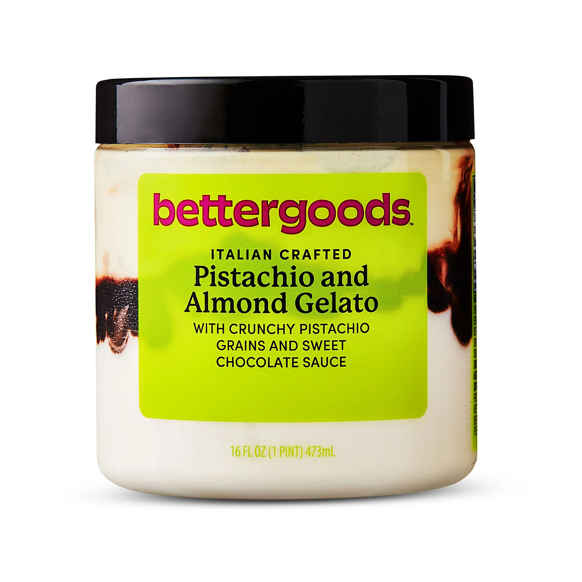 bettergoods Pistachio and Almond Gelato, 16 fl oz (Frozen) - Walmart.com | Walmart (US)