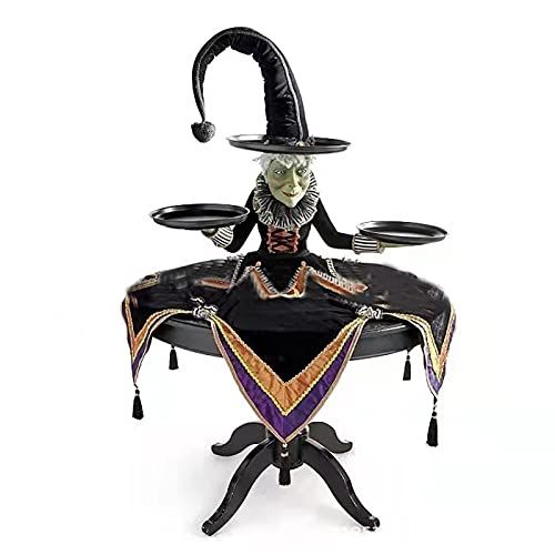 Halloween Cupcake Snack Witch Display Stand Bowl Holder,Funny Creepy Candy Storage Tray,for Party Fe | Amazon (US)
