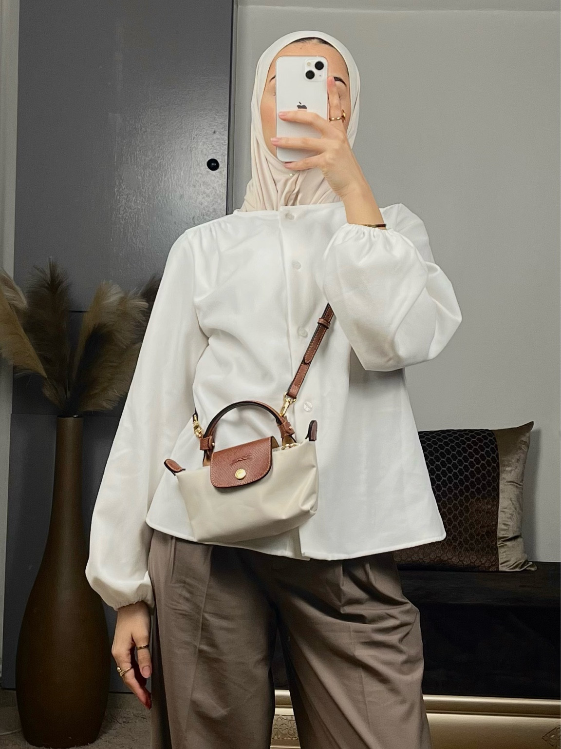 White shein blouse ✨