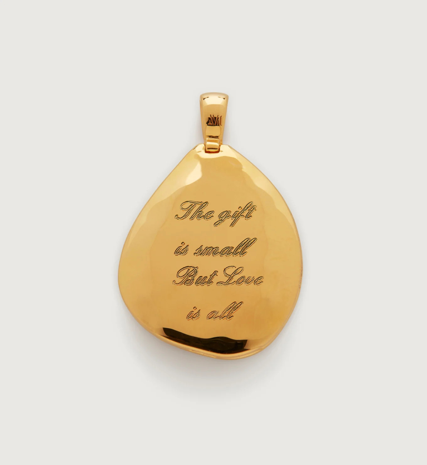 Deia Pebble Locket Fine Chain Necklace | Monica Vinader (Global)