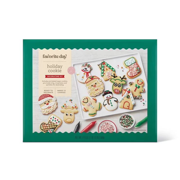 Holiday Cookie Decorating Kit - 12ct - Favorite Day™ | Target