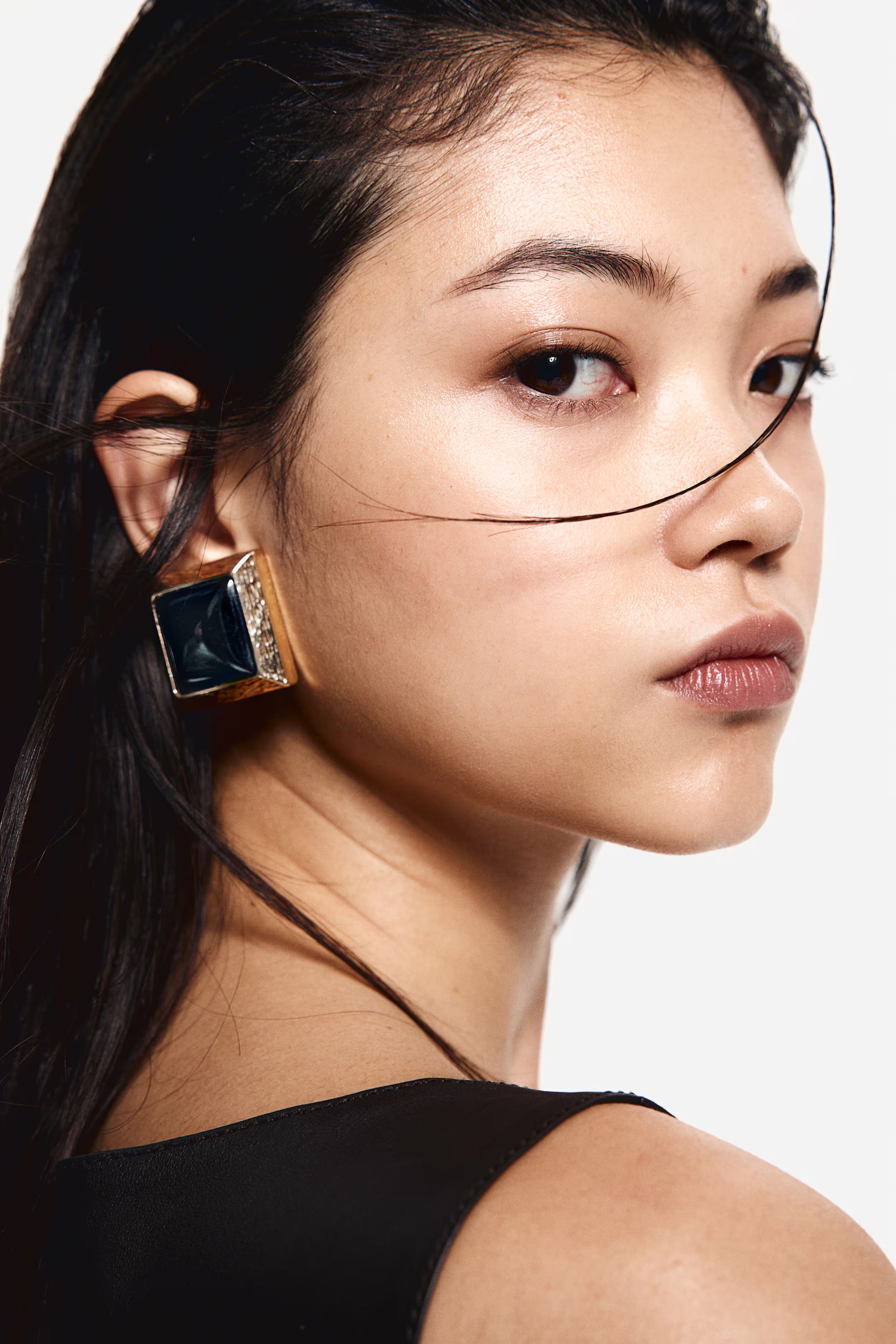 Square Clip Earrings | H&M (US + CA)