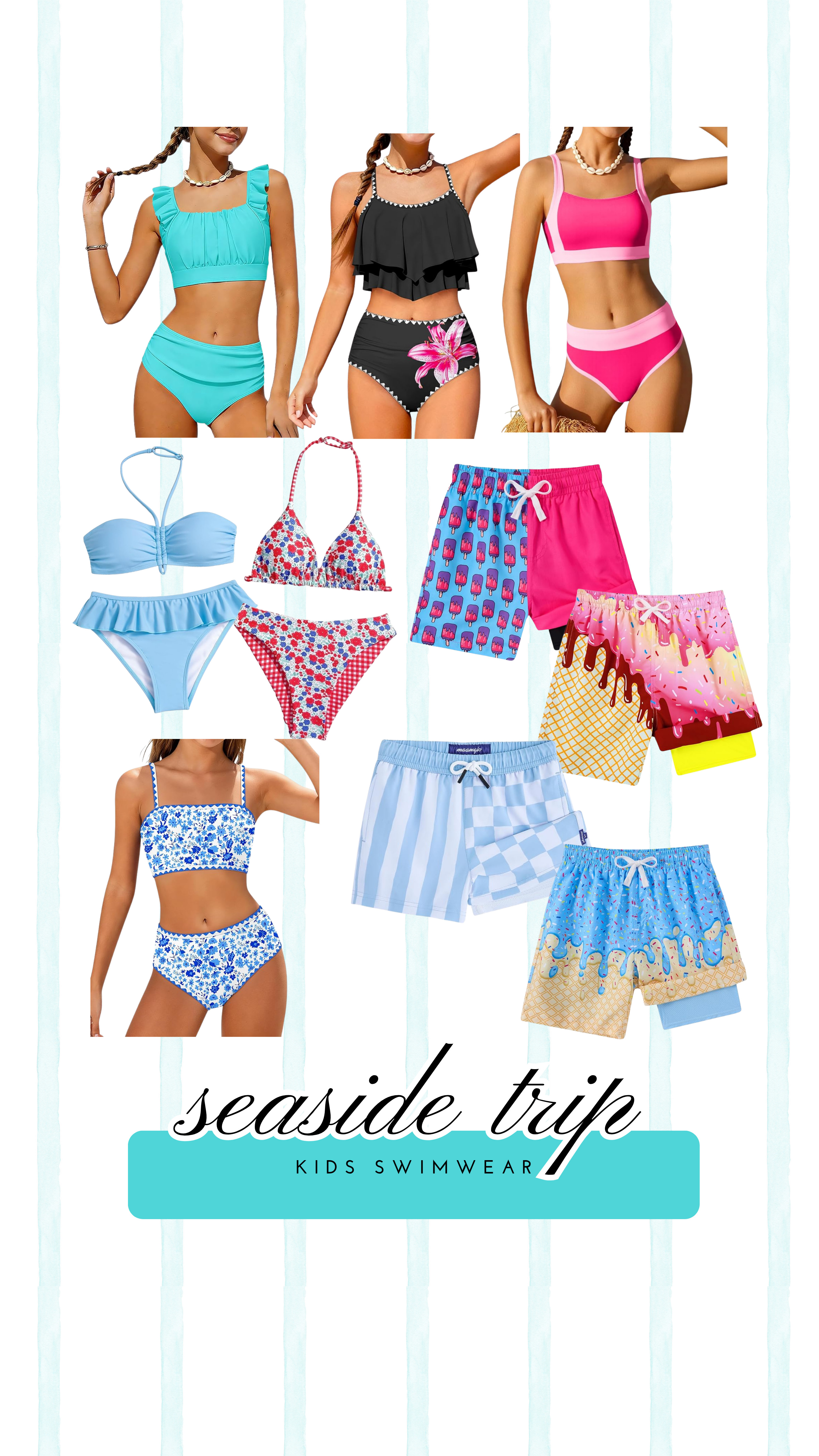 seaside trip - kids swimwear! linking up as much as I can for our trip to seaside!

kids swimwear, swimsuits, teens swim, boys swim trunks 

 #LTKSeasonal #LTKSwim #LTKKids