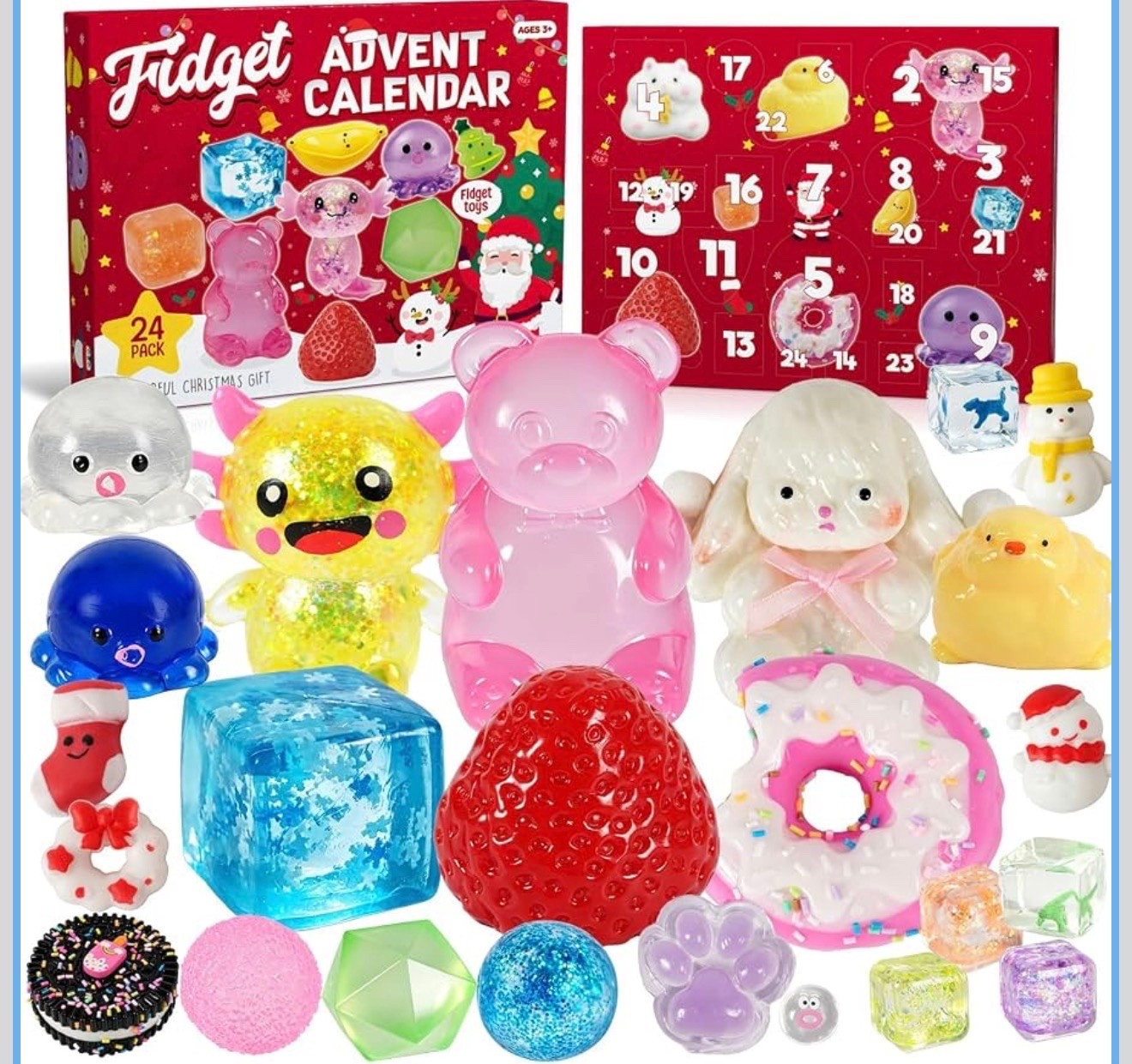 squishy advent calendar in stock!