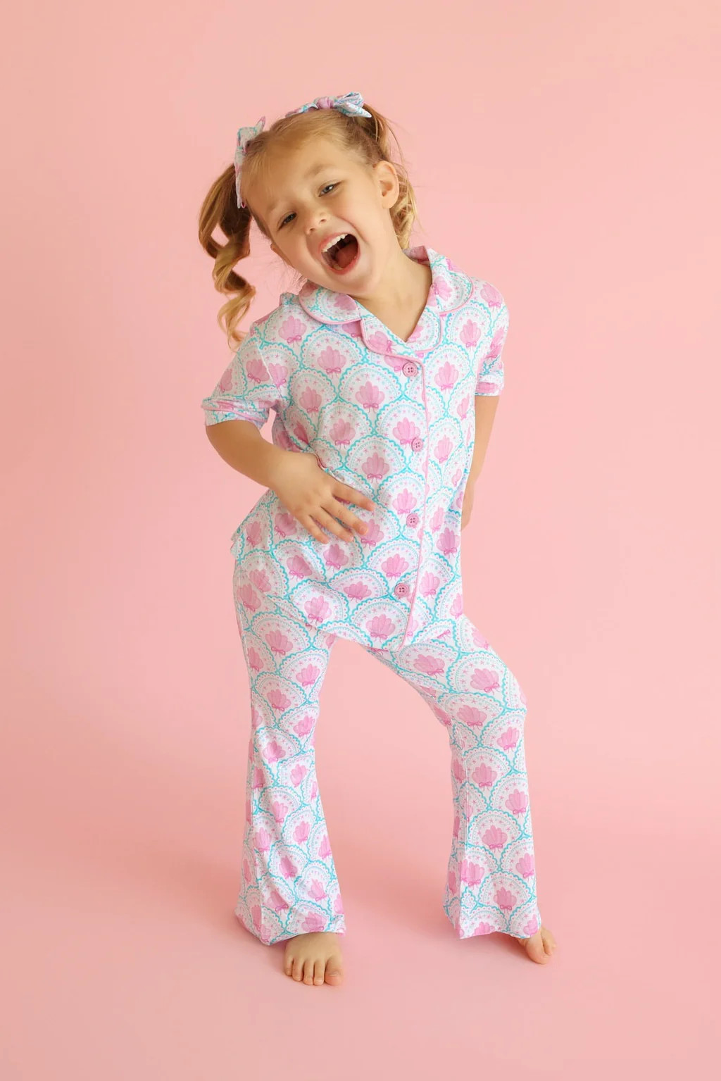 COQUETTE COAST DREAM GIRL'S FLARE SET | Dream Big Little