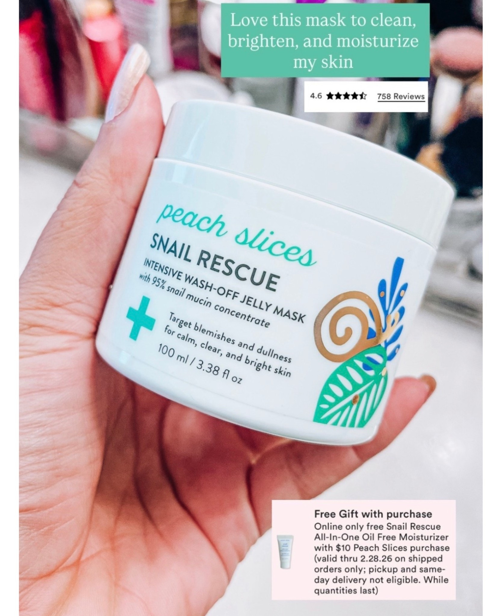 Snail mucin
Skincare
Face mask
Masks under $20
Peach slices


#LTKmorningroutine #LTKselfcare #LTKBeauty