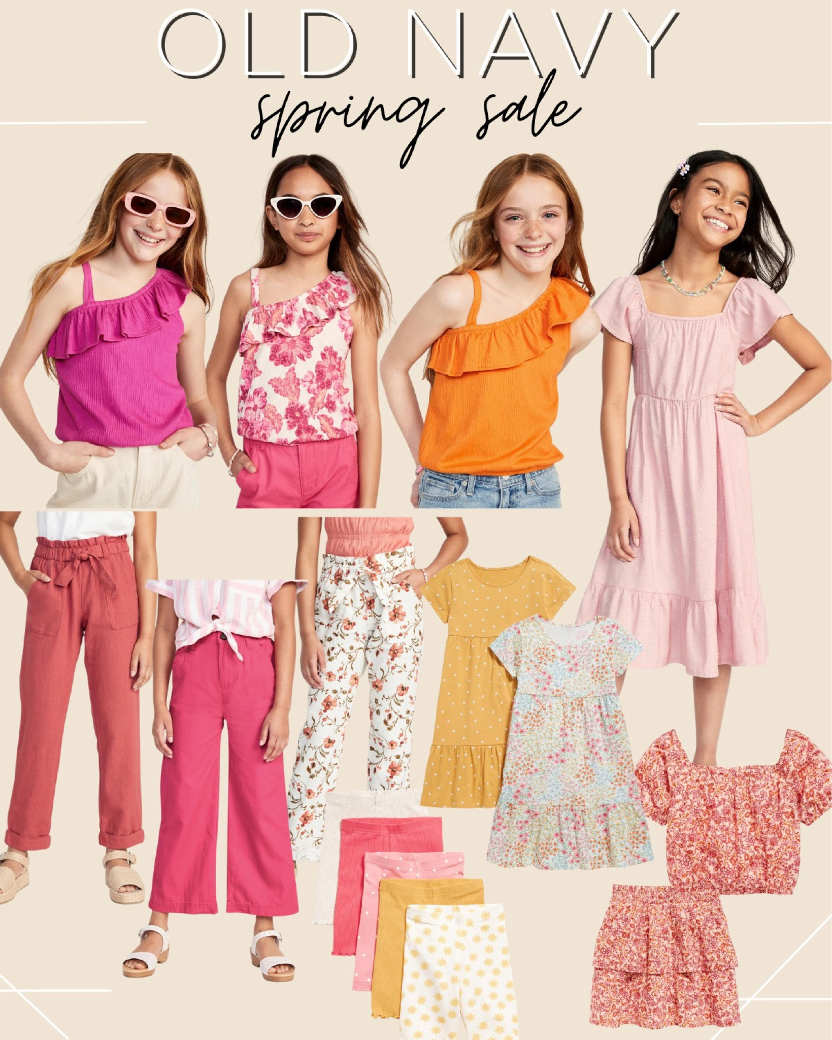 Old Navy Spring Sale 🤍

Girls spring style, spring clothes for girls, spring dress for girls, spring tops for girls 

#LTKSeasonal #LTKsalealert #LTKkids
