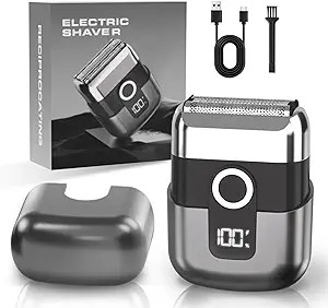 Electric Foil Shavers for Men: Mini Electric Razor, Foil Shaver for Face, IPX7 Waterproof Wet Dry... | Amazon (US)