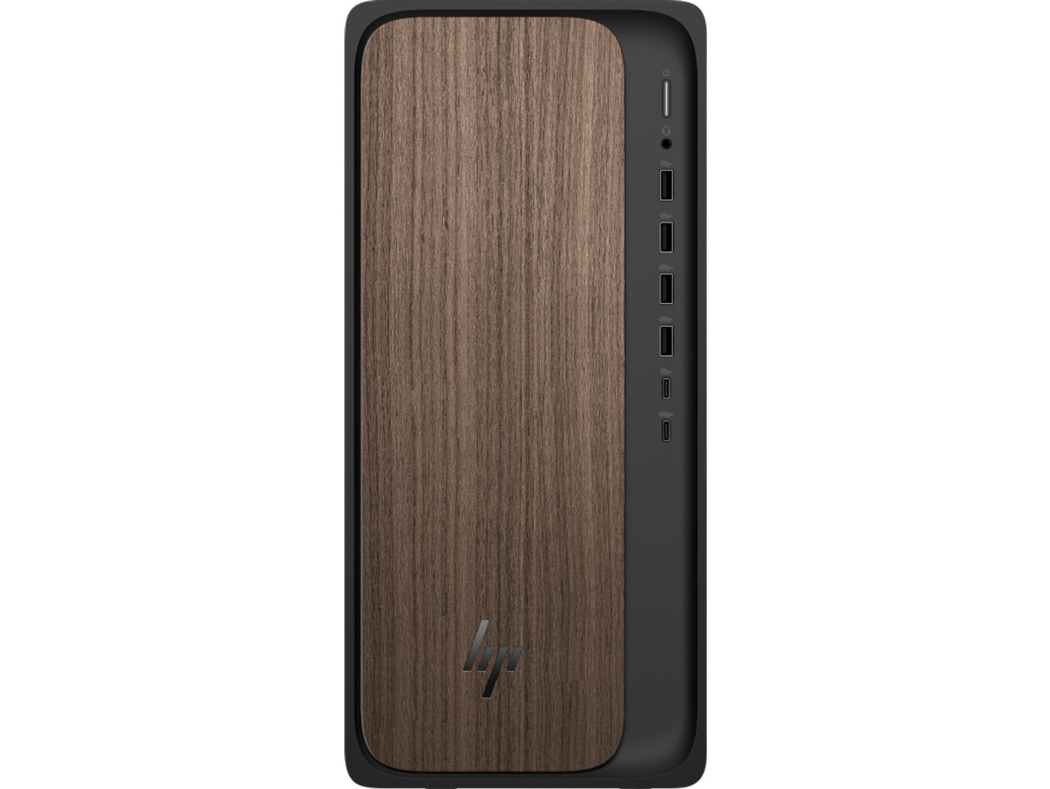 HP - OmniDesk Desktop Intel Core Ultra 7, 16 GB;2 TB SSD Windows 11 Home - Dark wood, jack black chassis | Best Buy U.S.