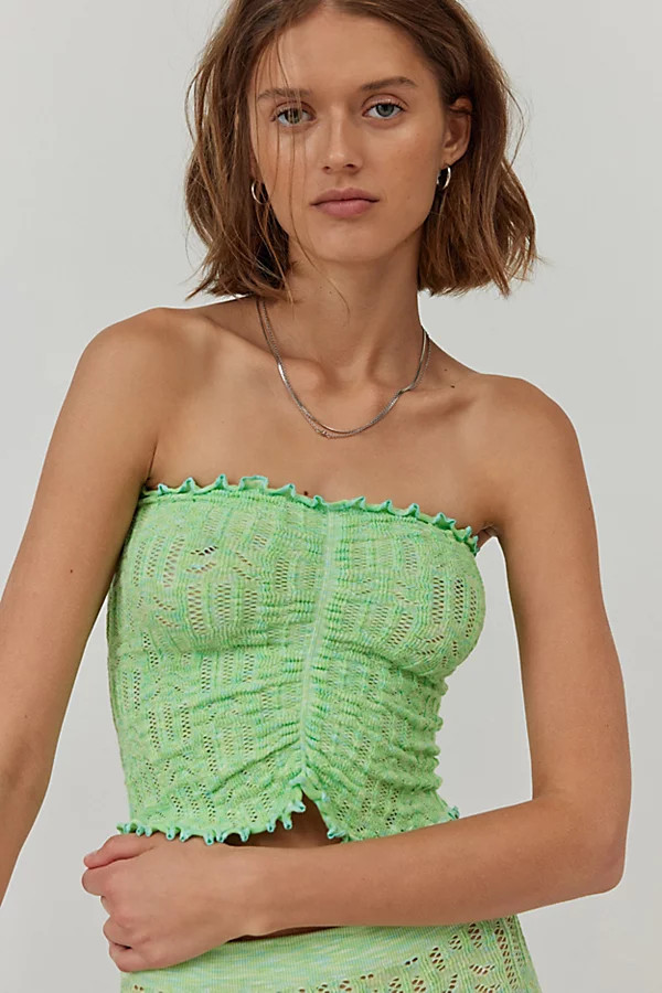 Out From Under Hello Sunshine Seamless Tube Top in Green, Women's at Urban Outfitters | Urban Outfitters (US and RoW)