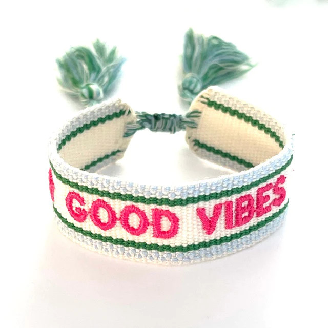 Good Vibes Woven Friendship Bracelets | Caryn Lawn