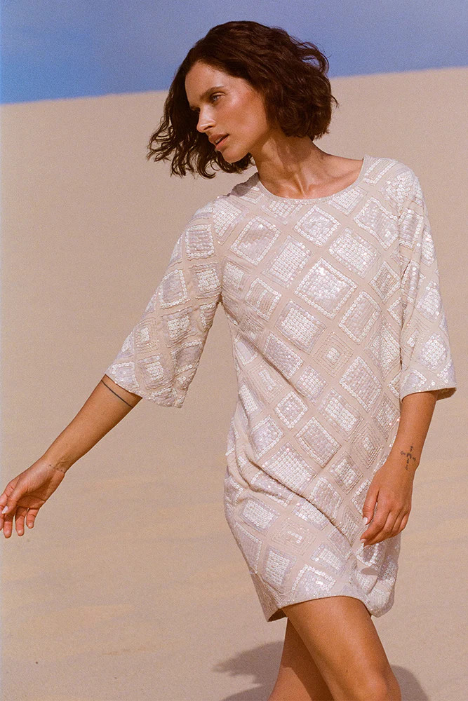 Light of Moon Sequin Tunic Dress | Spell Designs (Australia & New Zealand)