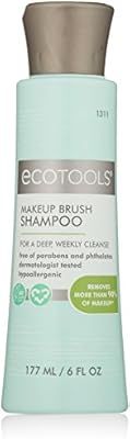 Ecotools Makeup Brush Cleaner Cleansing Shampoo, 6 oz | Amazon (US)
