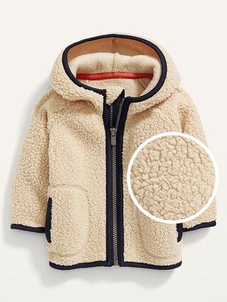Hooded Sherpa Jacket for Baby | Old Navy (US)