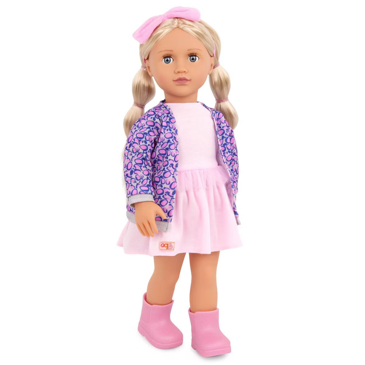 Our Generation 18" Fashion Doll with Leopard Cardigan Joana | Target