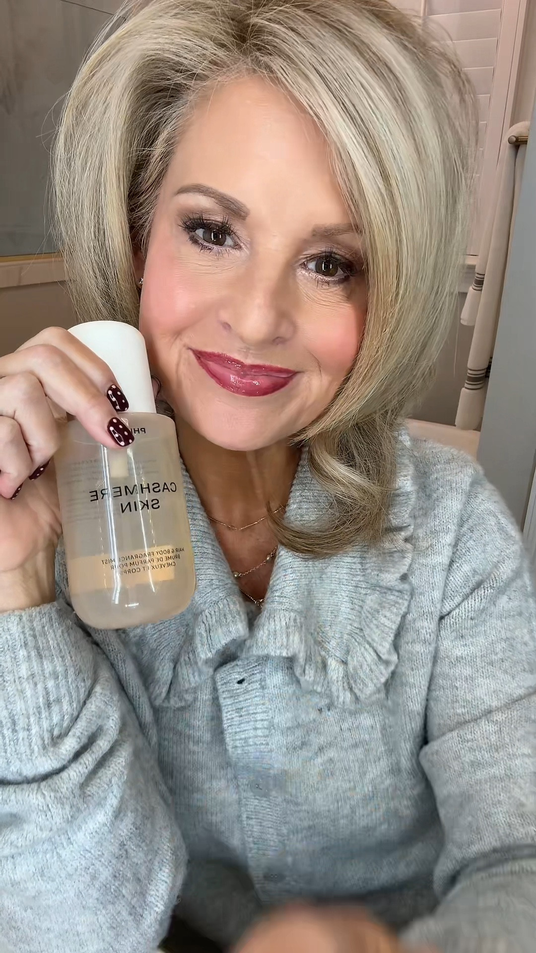 This has been my nighttime scent. After my bath, I spray the Phlur Cashmere Skin Hair and Body Mist on my hair, body, and pajamas. Warm, cozy, creamy, and super relaxing. Perfect for fall and winter.

#LTKBeauty #LTKGiftGuide #LTKselfcare