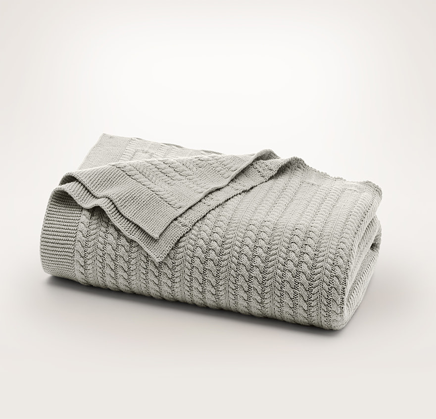 Branch Knit Throw Blanket | Boll & Branch