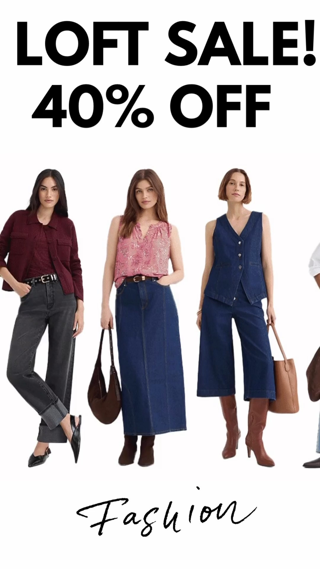 ‼️ SALE at LOFT ‼️ Save 40% off !!
Click any photo and SAVE!! Would be Appreciated 🫶 

Follow my LTK @fashionistanyc on the @shop.LTK app to view this post and get my exclusive app-only content!

#liketkit #LTKgrwm #LTKSaleAlert #LTKWorkwear #LTKTravel #LTKdayinmylife #LTKootd
@shop.ltk
https://liketk.it/5Ujf4 