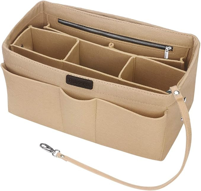 Handbag Organiser Insert, Betoores Felt Insert Bag Organiser Bag in Bag Organizer with Detachable... | Amazon (UK)