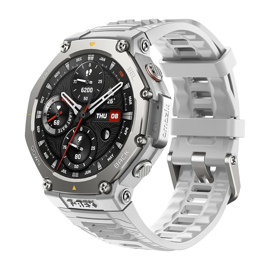 Amazfit T-Rex 3 Rugged Military Smart Watch 48mm, GPS (with Privacy), Offline Maps, Long Battery ... | Amazon (US)