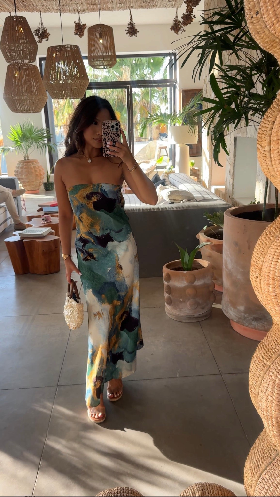 Watercolor dress 😍 tts, wearing xs 

#LTKootd #LTKPetite #LTKWedding