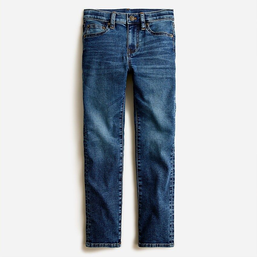 Boys' slim stretch jean in deep blue wash | J.Crew US