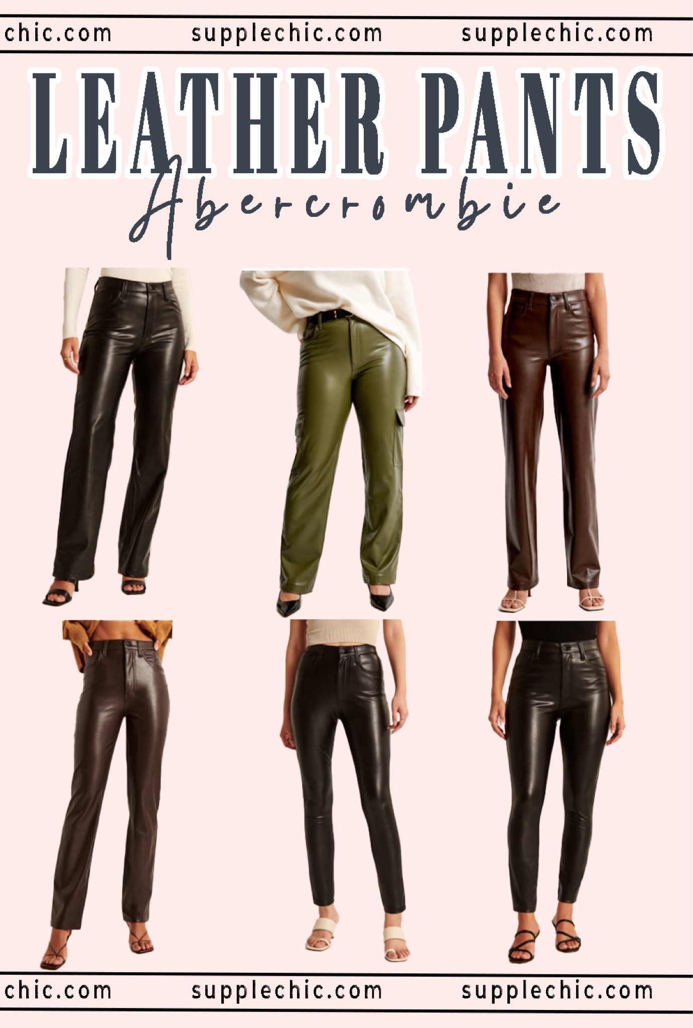 Abercrombie Leather Pants

#LTKmidsize #LTKSpringSale #LTKfindsunder100