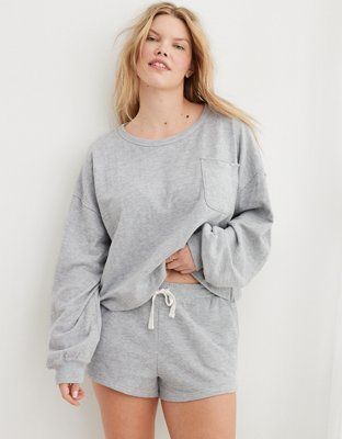 Aerie Endless Summer Crew Sweatshirt | Aerie