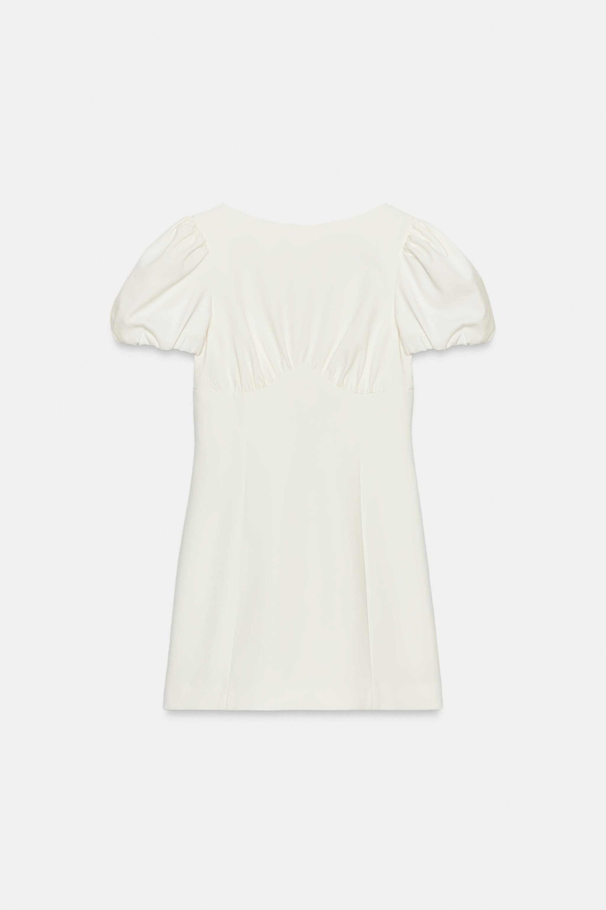 KURZES KLEID MIT ZIERFALTEN UND TASCHEN | Zara DE