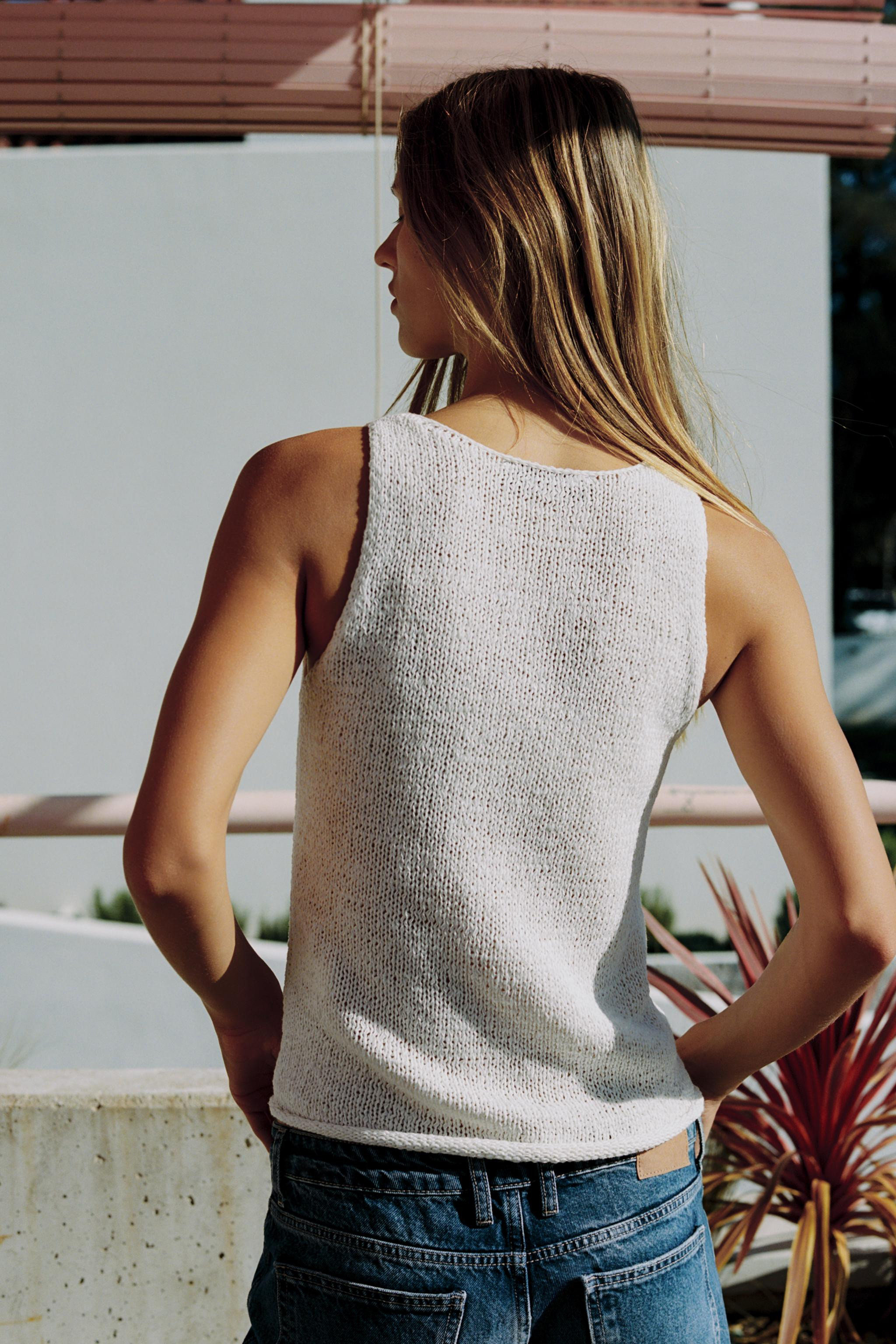 CHUNKY KNIT TOP | Zara US
