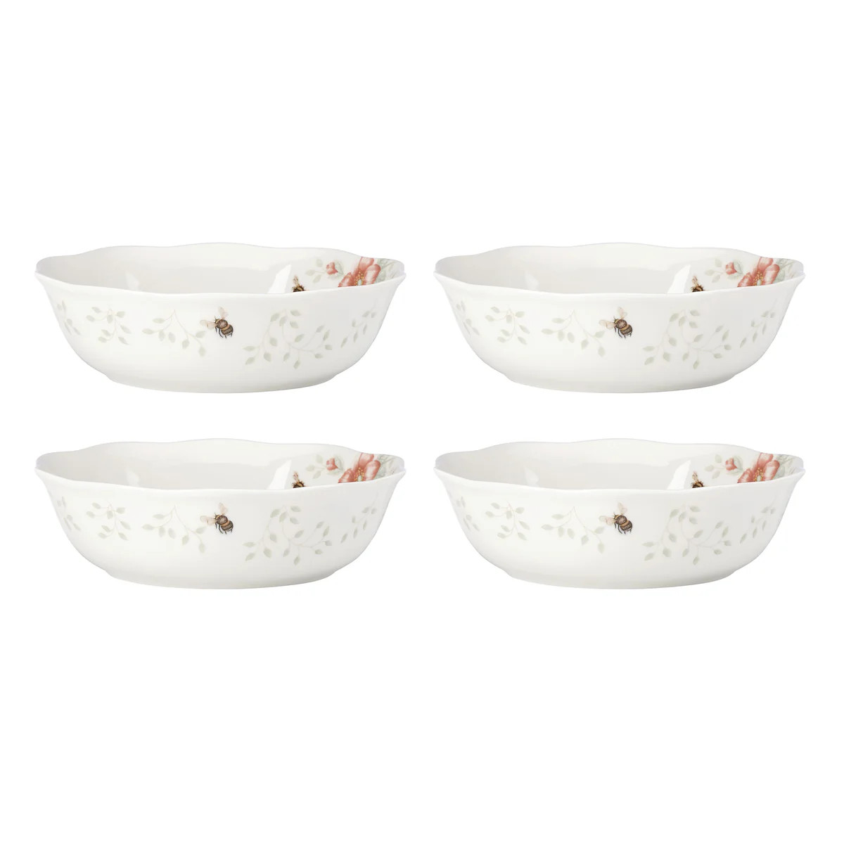 Butterfly Meadow Soup Bowls, Set Of 4 | Lenox