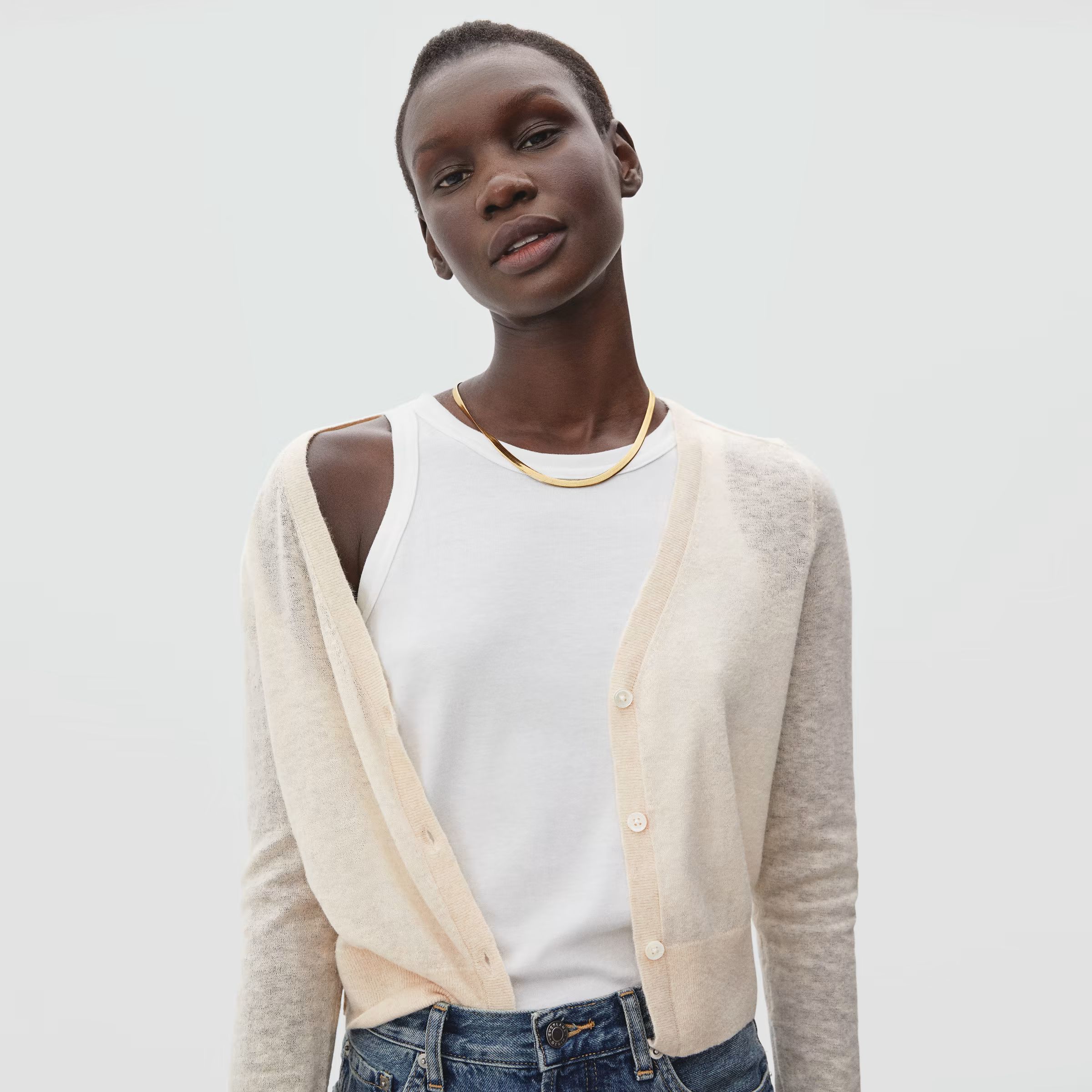 The Featherweight Alpaca Cardigan | Everlane