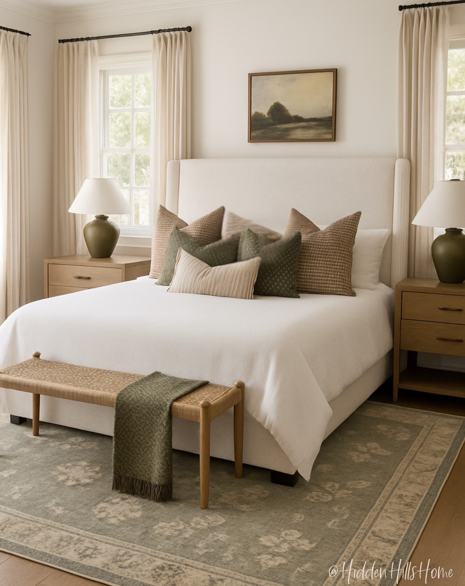 Bedroom decor, bedroom mood board, master bedroom design, Tilly bed, home decor ideas, bedroom rug, nightstands, bedroom dresser #bedroom

#LTKHome #LTKSaleAlert #LTKSeasonal